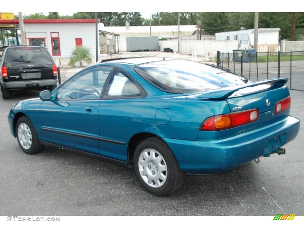Paradise Blue Green Pearl 1994 Acura Integra LS Coupe Exterior Photo #55969674