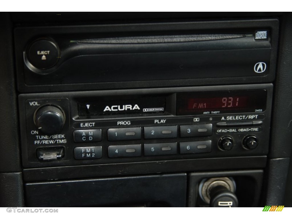1994 Acura Integra LS Coupe Audio System Photos