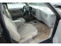 Gray 1995 Chevrolet S10 LS Extended Cab Interior Color