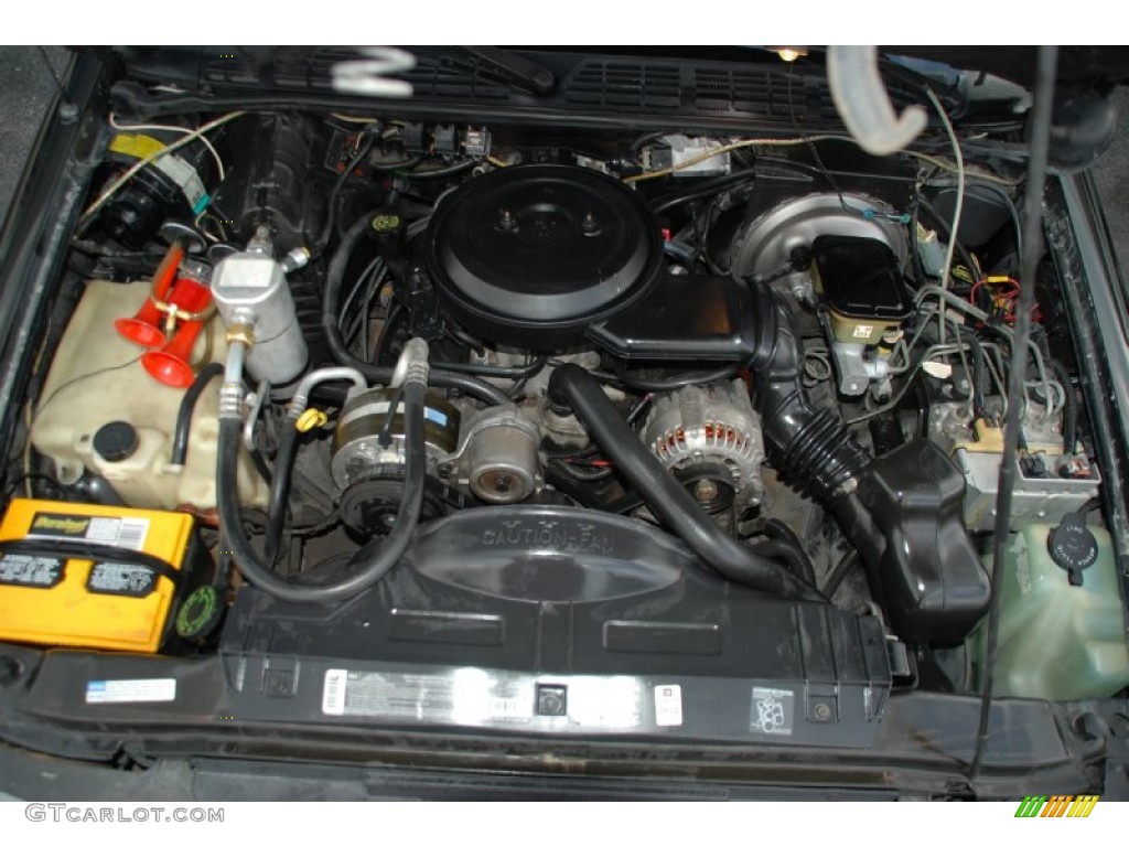 1995 Chevrolet S10 LS Extended Cab Engine Photos