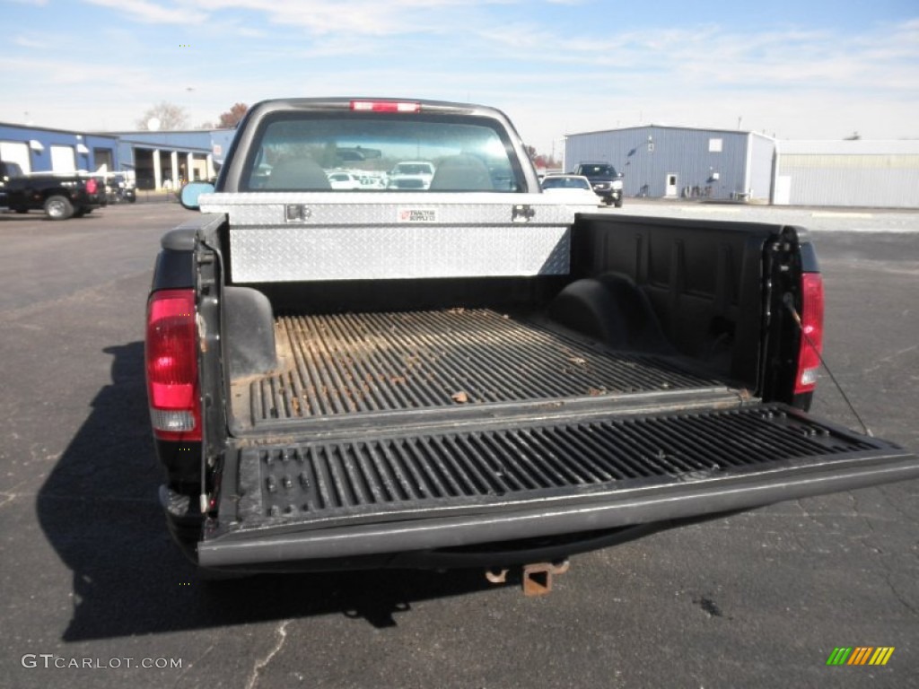 2002 F150 Sport Regular Cab 4x4 - Black / Medium Graphite photo #16