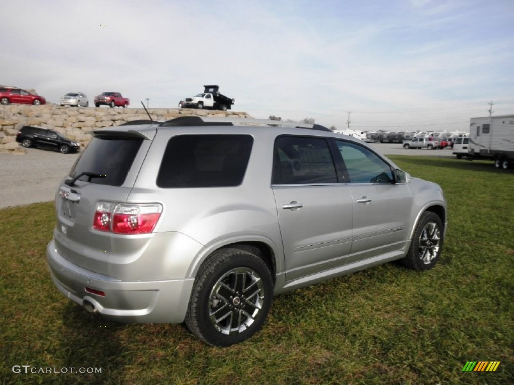 2012 Acadia Denali - Quicksilver Metallic / Ebony photo #26