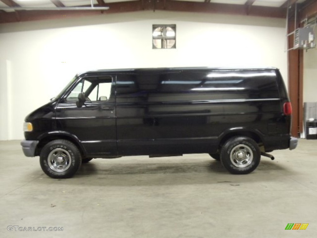 1997 Ram Van 1500 Commercial - Black / Dark Slate Gray photo #2
