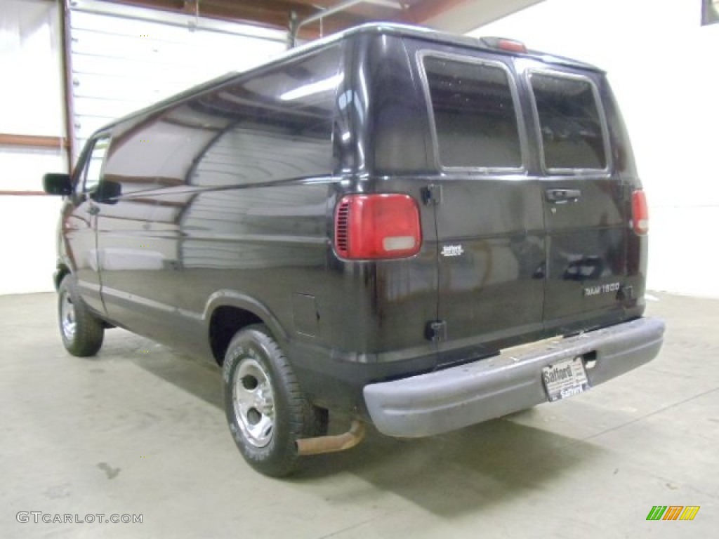 1997 Ram Van 1500 Commercial - Black / Dark Slate Gray photo #3