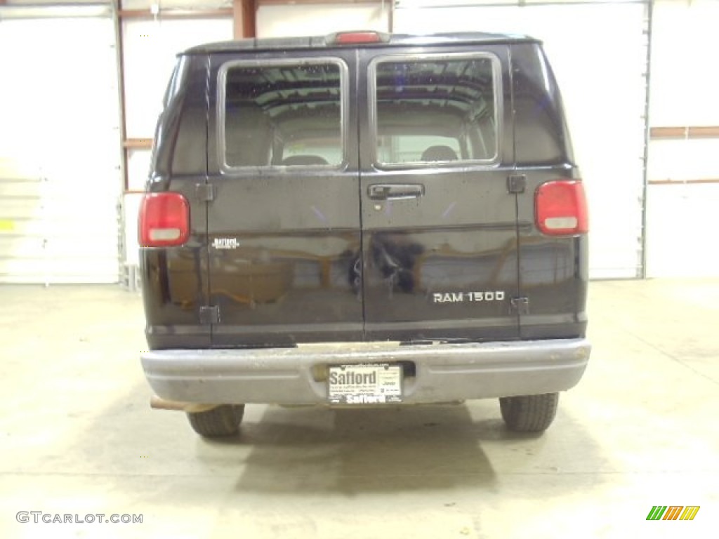 1997 Ram Van 1500 Commercial - Black / Dark Slate Gray photo #4