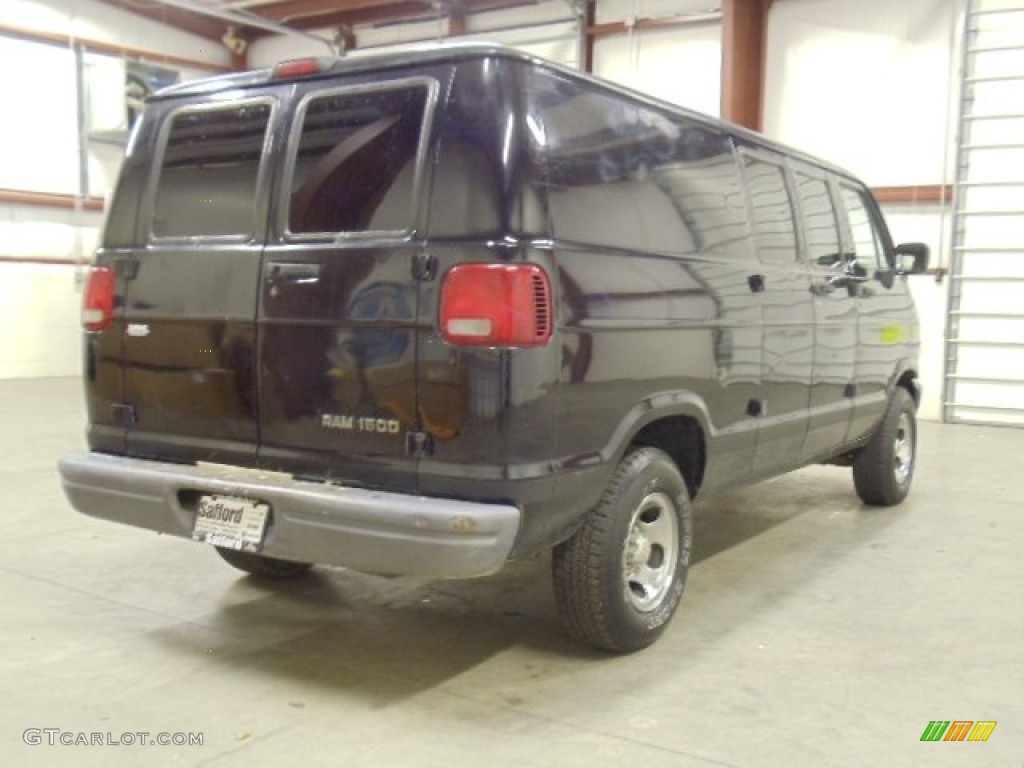 1997 Ram Van 1500 Commercial - Black / Dark Slate Gray photo #5