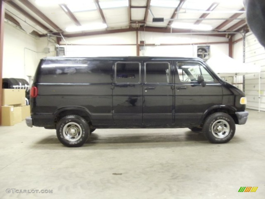 1997 Ram Van 1500 Commercial - Black / Dark Slate Gray photo #6