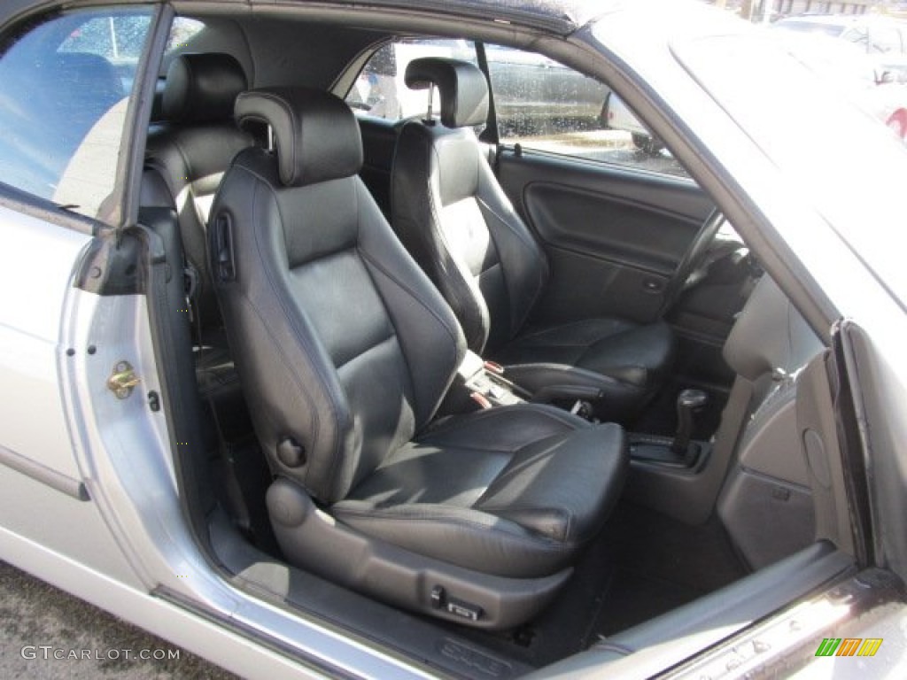 Charcoal Grey Interior 2003 Saab 9-3 SE Convertible Photo #55971462
