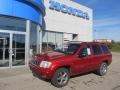 2002 Inferno Red Tinted Pearlcoat Jeep Grand Cherokee Limited 4x4  photo #1