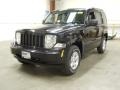 2012 Brilliant Black Crystal Pearl Jeep Liberty Sport 4x4  photo #1