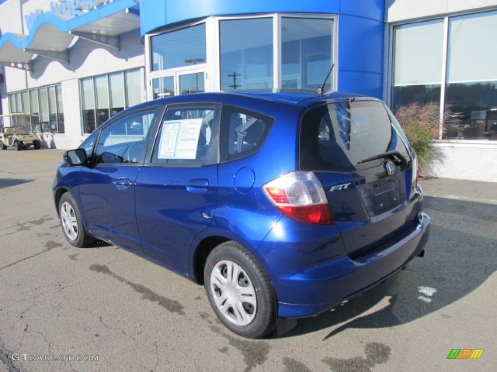 Blue Sensation Pearl 2010 Honda Fit Standard Fit Model Exterior Photo #55972272