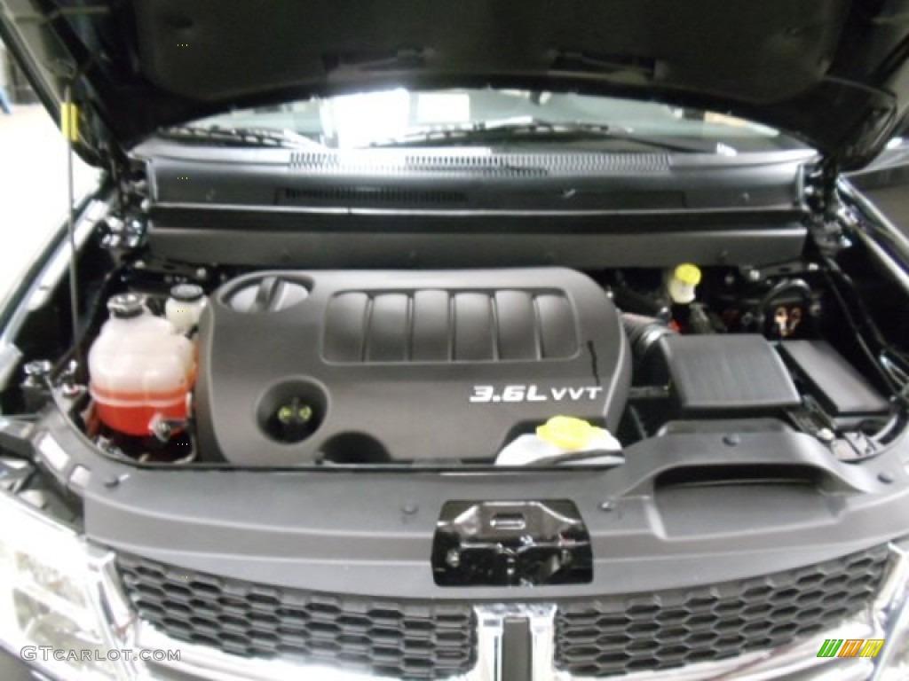 2012 Dodge Journey Crew 3.6 Liter DOHC 24-Valve VVT Pentastar V6 Engine Photo #55972299