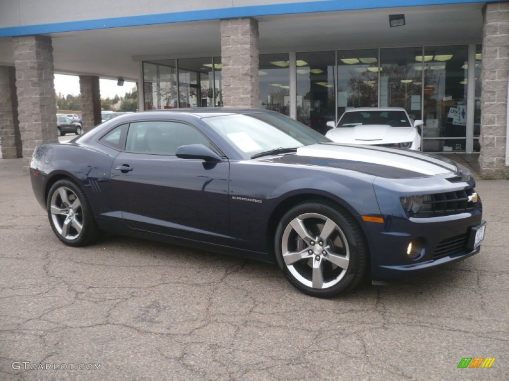 2011 Camaro SS/RS Coupe - Imperial Blue Metallic / Gray photo #1