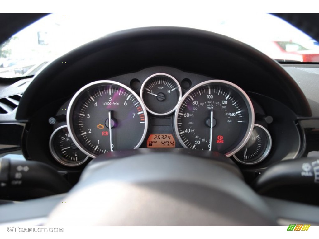 2008 Mazda MX-5 Miata Grand Touring Roadster Gauges Photo #55974019