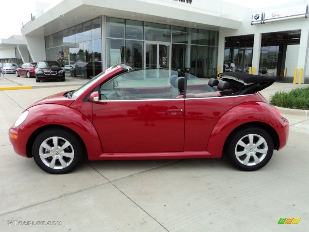 Salsa Red 2008 Volkswagen New Beetle S Convertible Exterior Photo #55974133