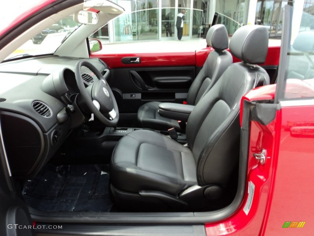 2008 Volkswagen New Beetle S Convertible Interior Color Photos