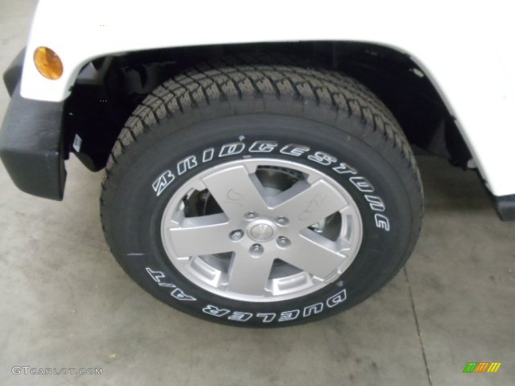 2012 Jeep Wrangler Sahara 4x4 Wheel Photo #55974314