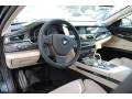 Oyster/Black Dashboard Photo for 2012 BMW 7 Series #55974502