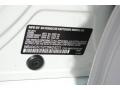 2012 BMW 5 Series 528i Sedan Info Tag