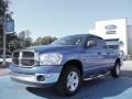 2007 Electric Blue Pearl Dodge Ram 1500 SLT Quad Cab  photo #1