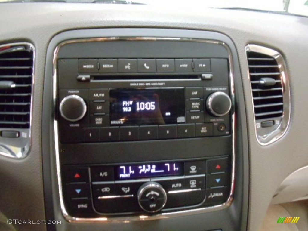 2012 Dodge Durango SXT Audio System Photos
