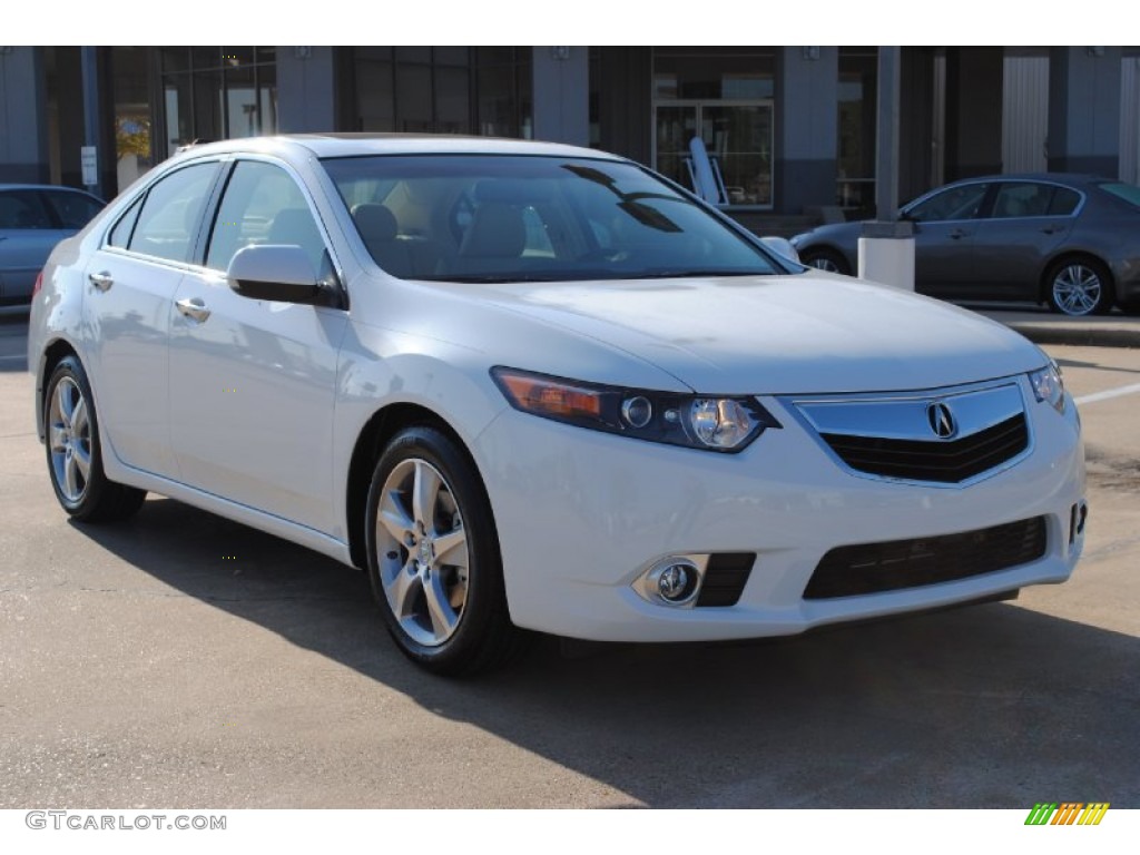 Bellanova White Pearl 2012 Acura TSX Sedan Exterior Photo #55975657