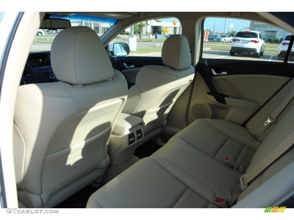 Parchment Interior 2012 Acura TSX Sedan Photo #55975738