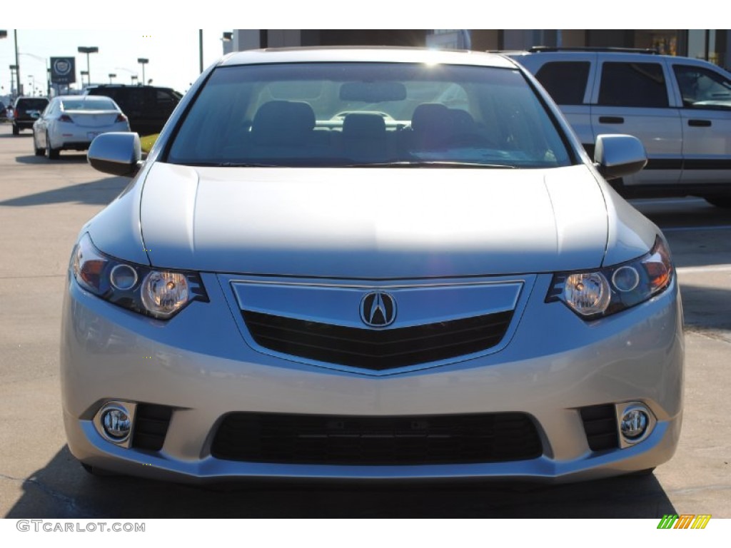 2012 TSX Technology Sedan - Silver Moon / Taupe photo #2