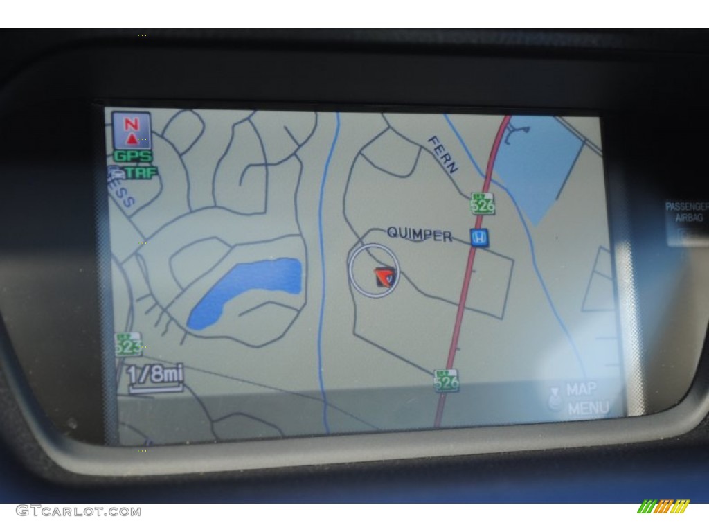2012 Acura TSX Technology Sedan Navigation Photo #55975933