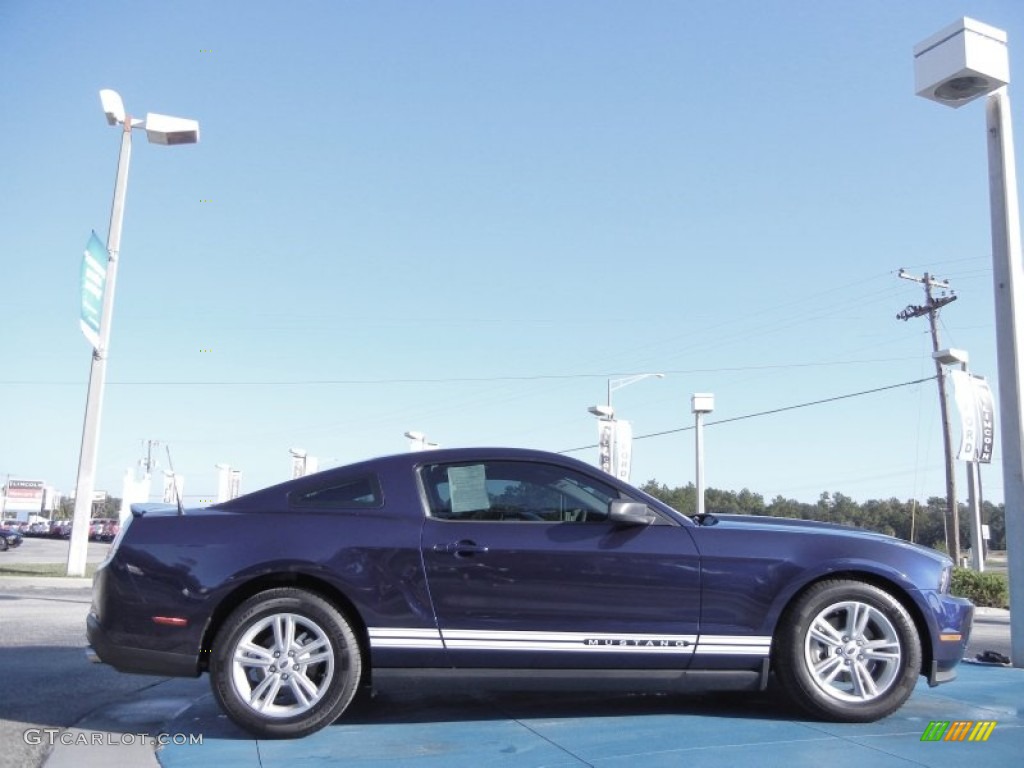 2011 Mustang V6 Coupe - Kona Blue Metallic / Charcoal Black photo #6