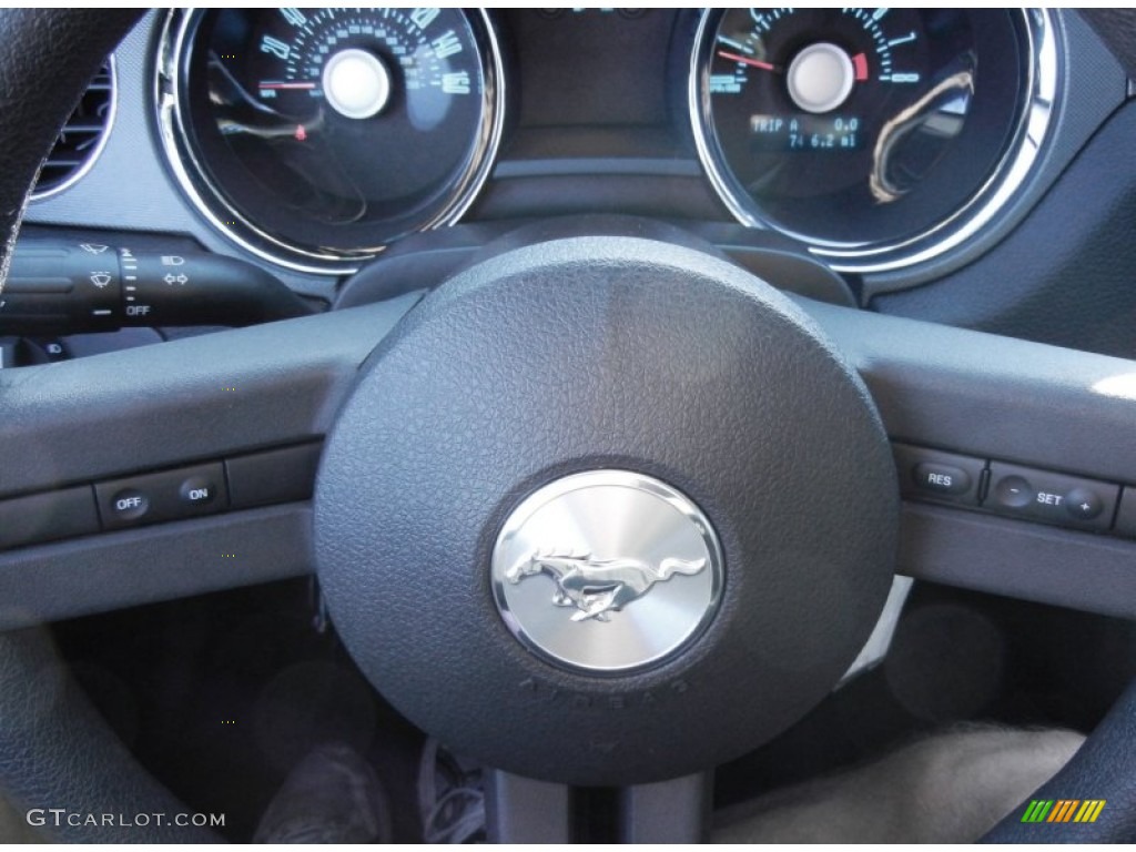 2011 Mustang V6 Coupe - Kona Blue Metallic / Charcoal Black photo #22