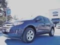 2012 Dark Blue Pearl Metallic Ford Edge SEL  photo #1