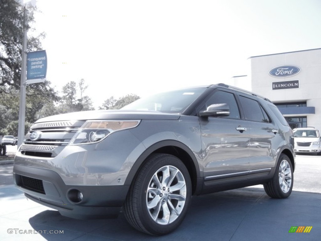 2012 Explorer Limited - Sterling Gray Metallic / Medium Light Stone photo #1