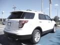 2012 White Platinum Tri-Coat Ford Explorer XLT  photo #3