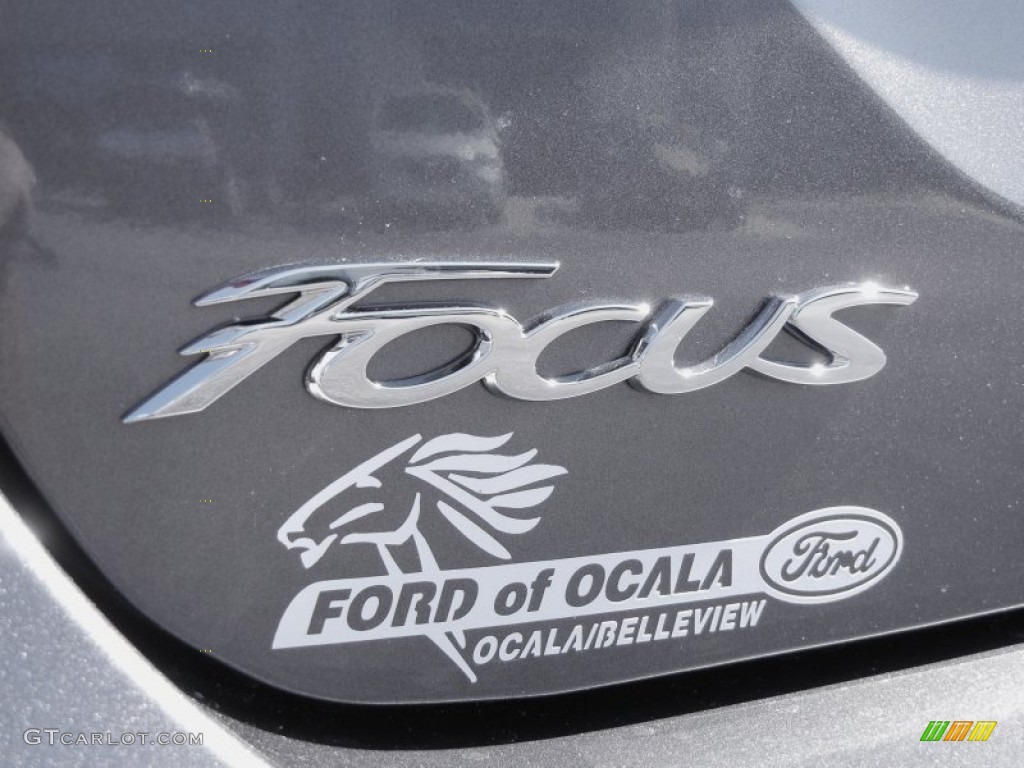 2012 Focus S Sedan - Sterling Grey Metallic / Charcoal Black photo #4