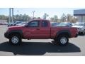 2007 Radiant Red Toyota Tacoma V6 Access Cab 4x4  photo #2