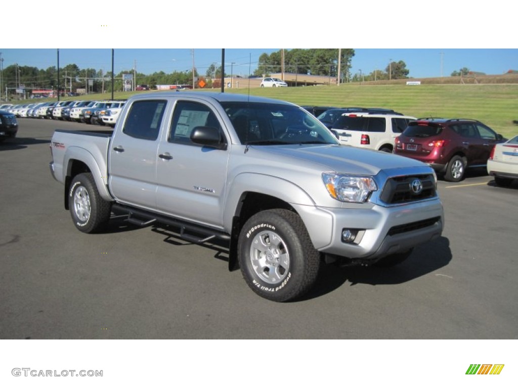 2012 Tacoma V6 TRD Double Cab 4x4 - Silver Streak Mica / Graphite photo #7