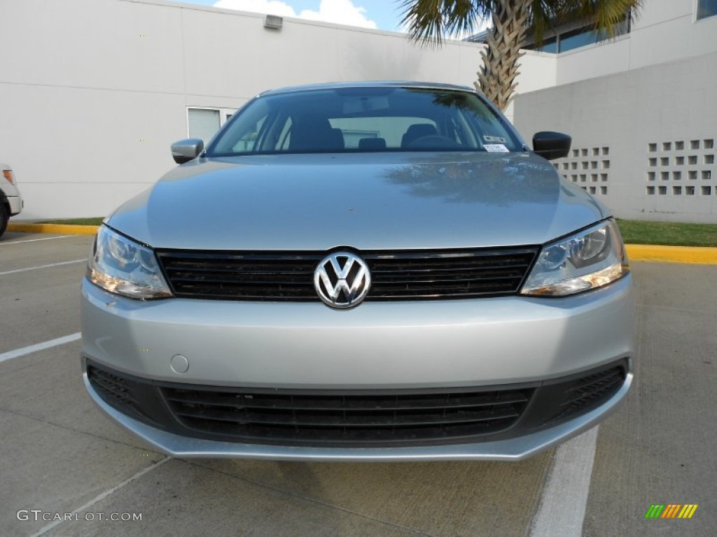 2012 Jetta S Sedan - Reflex Silver Metallic / Titan Black photo #2