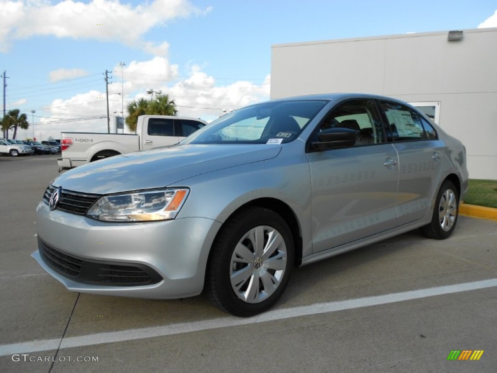 2012 Jetta S Sedan - Reflex Silver Metallic / Titan Black photo #3