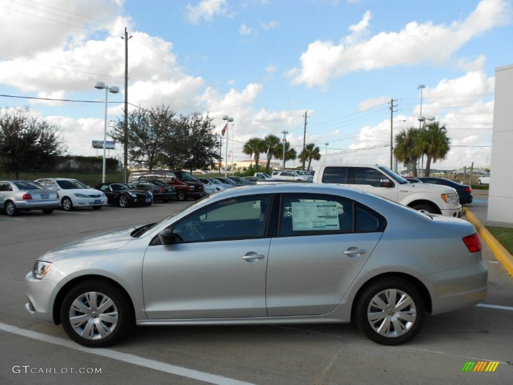 Reflex Silver Metallic 2012 Volkswagen Jetta S Sedan Exterior Photo #55978370