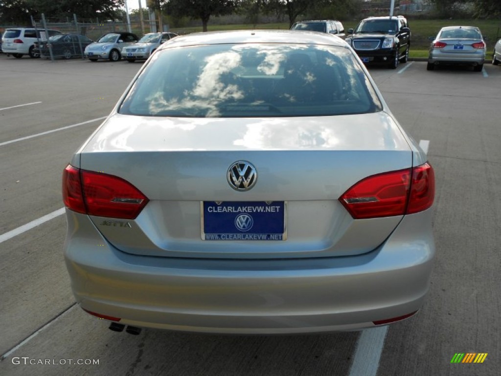 2012 Jetta S Sedan - Reflex Silver Metallic / Titan Black photo #6