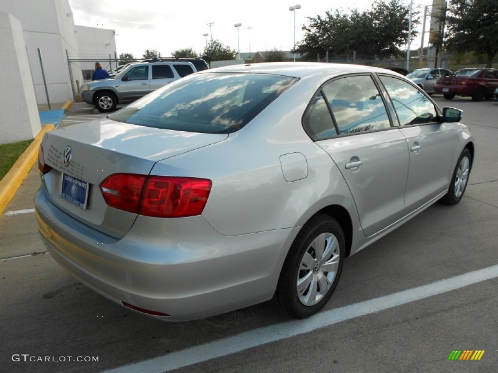 2012 Jetta S Sedan - Reflex Silver Metallic / Titan Black photo #7