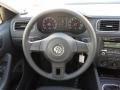 Titan Black Steering Wheel Photo for 2012 Volkswagen Jetta #55978483