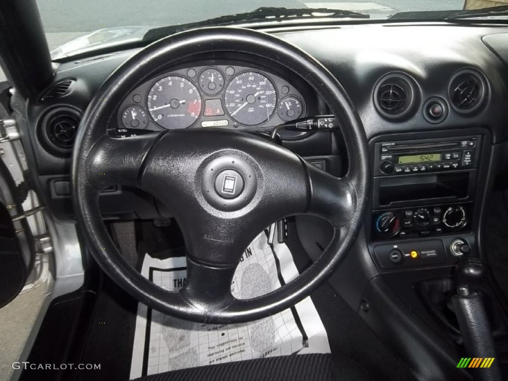 1999 MX-5 Miata Roadster - Highlight Silver Metallic / Black photo #16