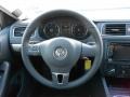 Titan Black Steering Wheel Photo for 2012 Volkswagen Jetta #55978897