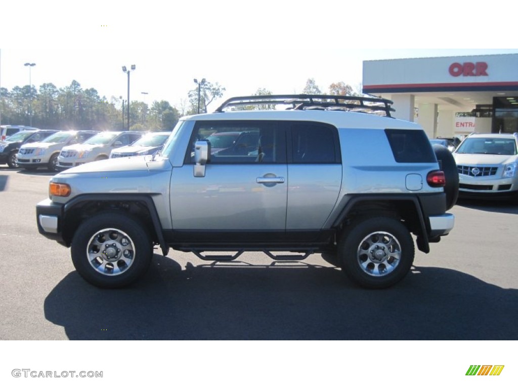 2012 FJ Cruiser 4WD - Silver Fresco Metallic / Dark Charcoal photo #2