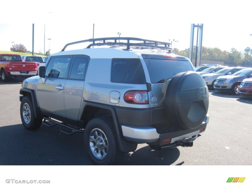 2012 FJ Cruiser 4WD - Silver Fresco Metallic / Dark Charcoal photo #3