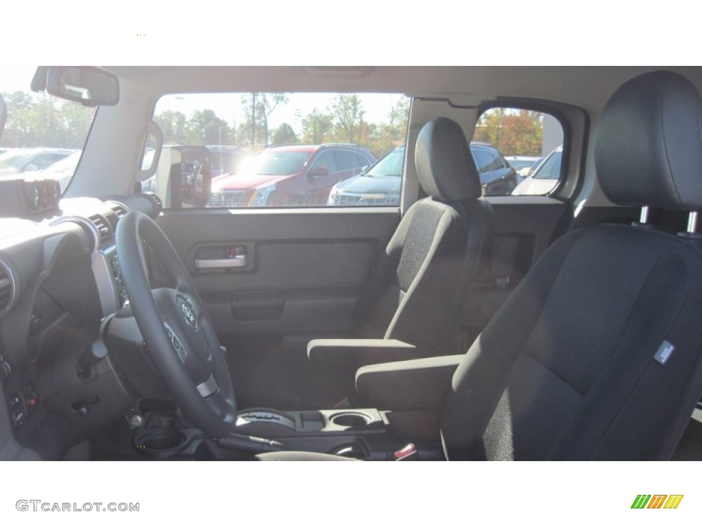 2012 FJ Cruiser 4WD - Silver Fresco Metallic / Dark Charcoal photo #12