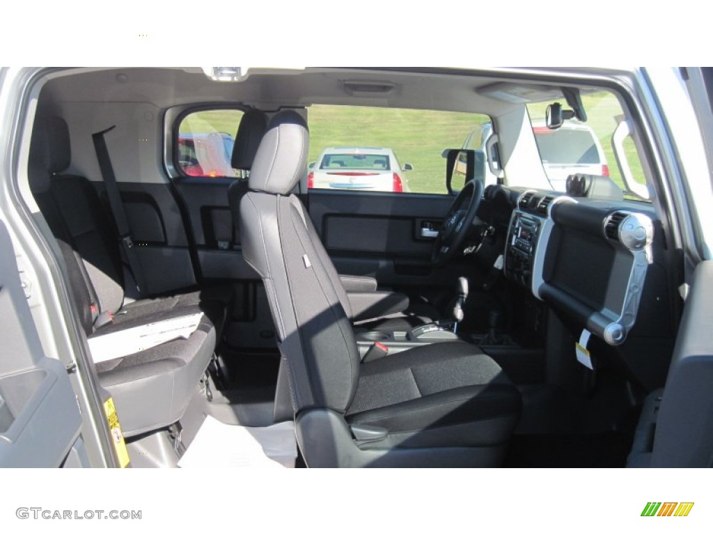 2012 FJ Cruiser 4WD - Silver Fresco Metallic / Dark Charcoal photo #18