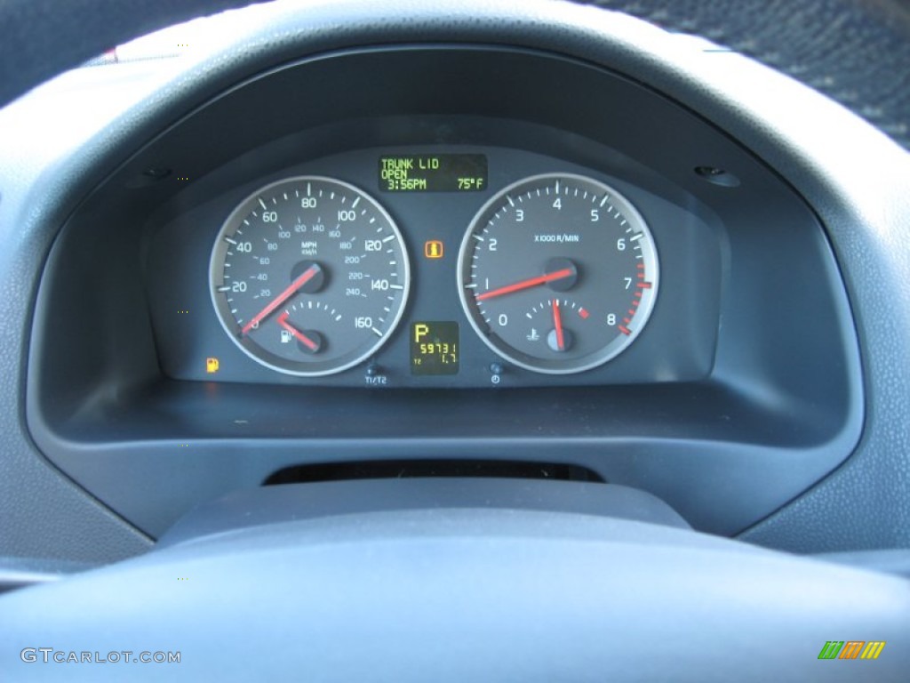 2007 Volvo S40 2.4i Gauges Photo #55979290